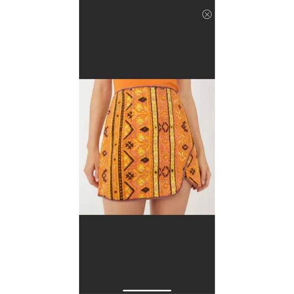 FP Free People Mini Skirt (10) - Picture 3 of 7